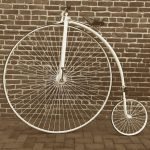 Historic one wheeled bicycle. Source: Greg Boll, Unsplash