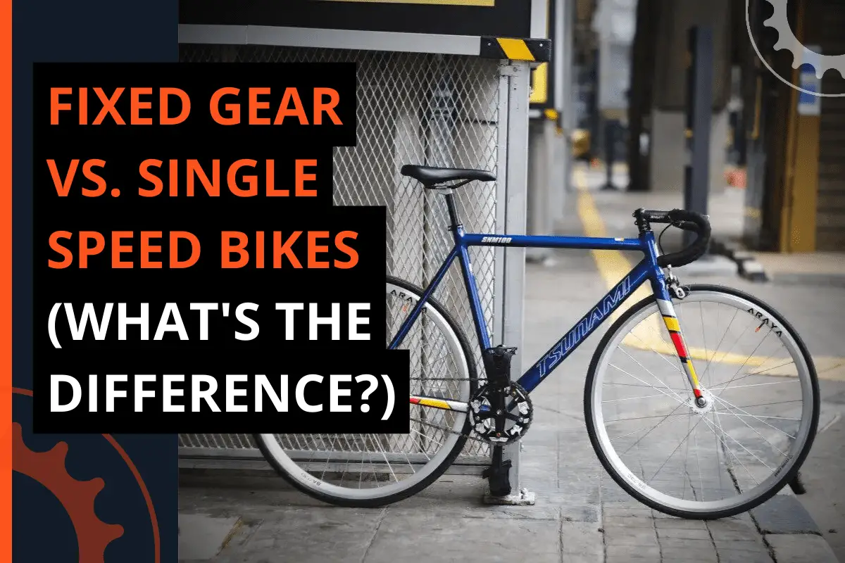 Thumbnail for a blog post fixed gear vs. Single speed bikes (what's the difference? )