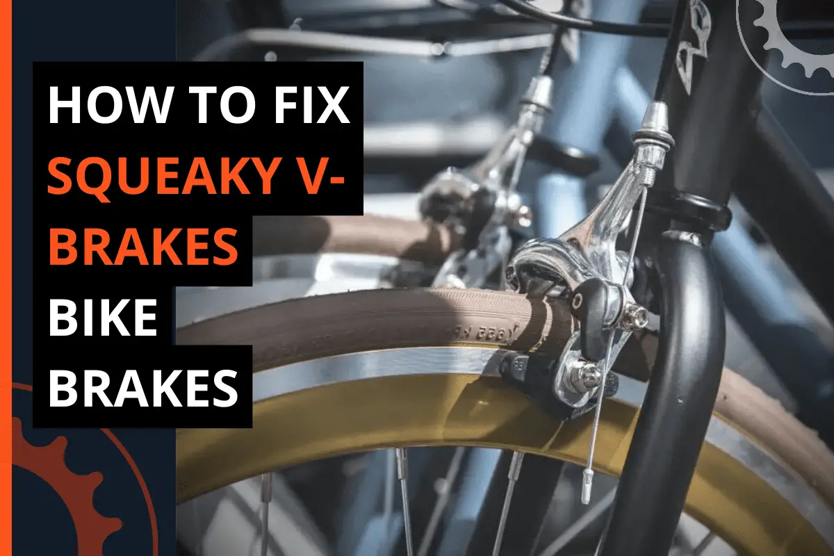 Thumbnail for a blog post how to fix squeaky v-brakes bike brakes