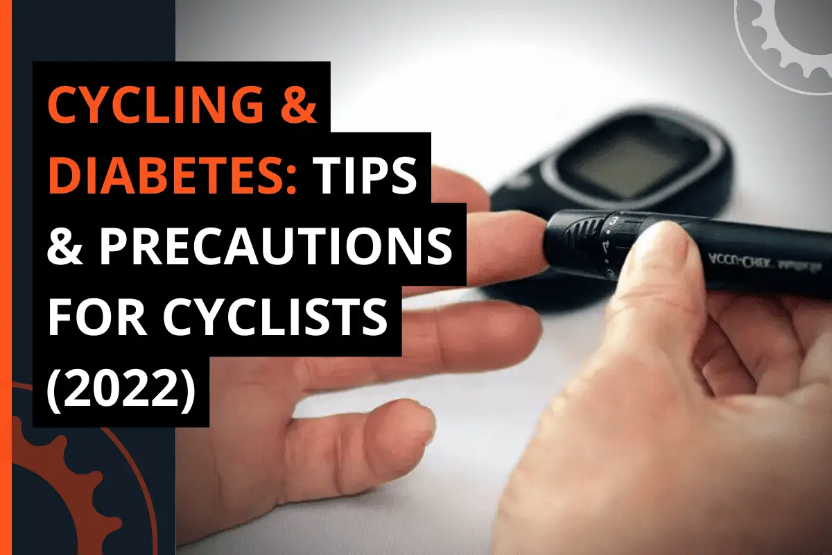 Thumbnail for a blog post cycling & diabetes: tips & precautions for cyclists (2022)