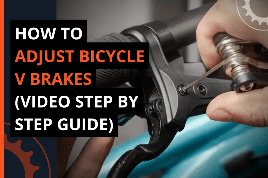 How To Fix Bike V Brake Pads Rubbing On One Side 