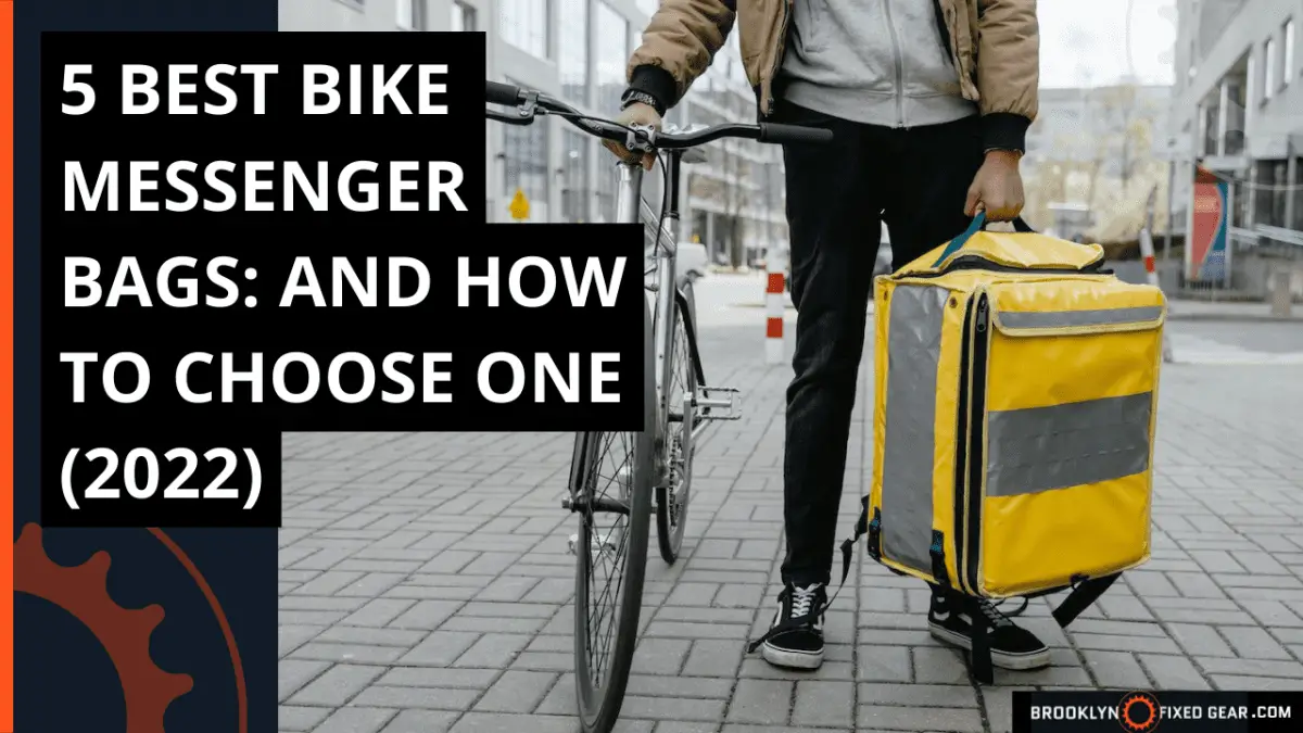 Thumbnail for a blog post tittled 5 best bike messenger bags and how to choose one