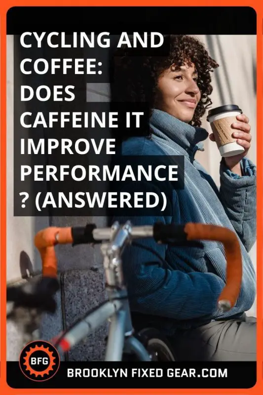 Thumbnail for a blog post titled cycling and coffee: does caffeine it improve performance? (answered)