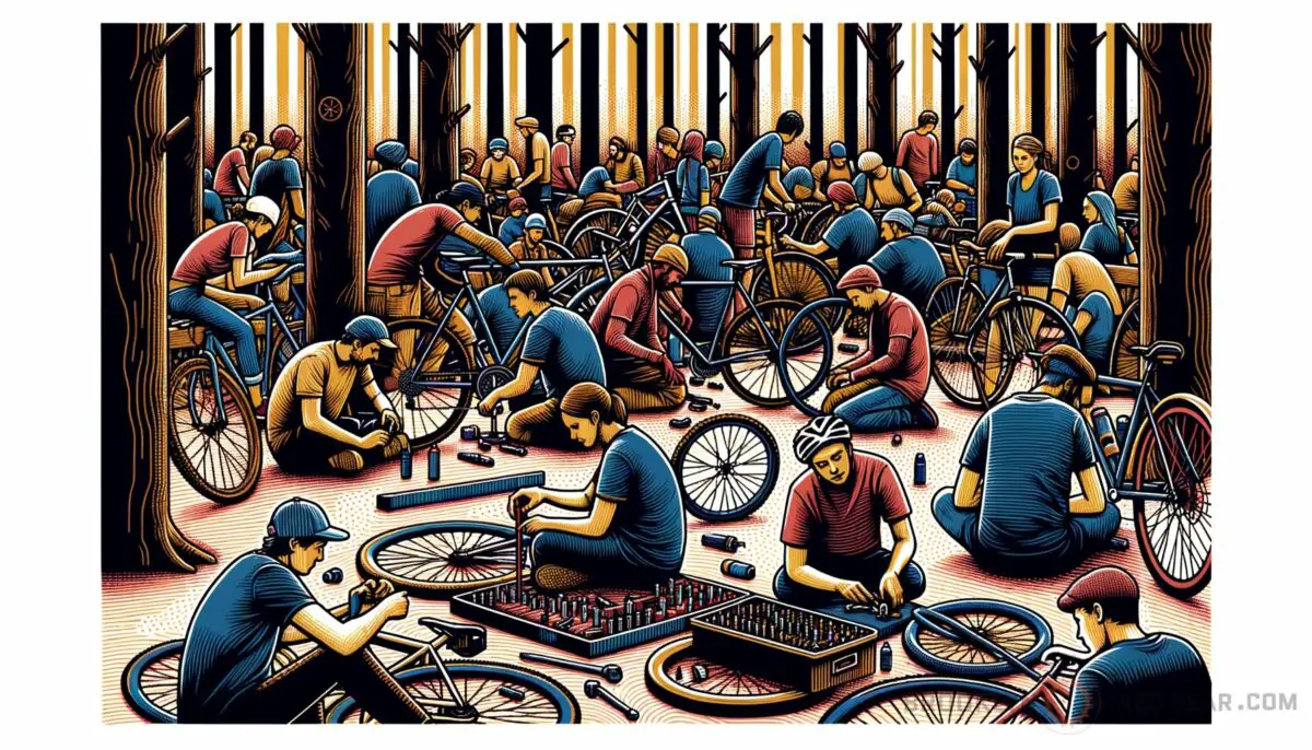 Featured image for a blog post called bike co op workshops why are they crucial for cyclists join the movement.
