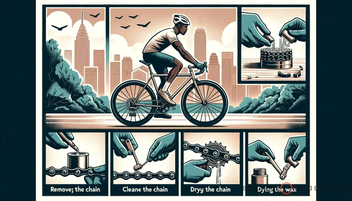 Featured image for a blog post called re wax a bike chain why is it crucial for your ride expert tips unveiled.