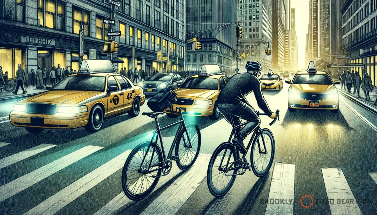 Featured image for a blog post called urban cycling safety how can you navigate nyc traffic expert tips unveiled.