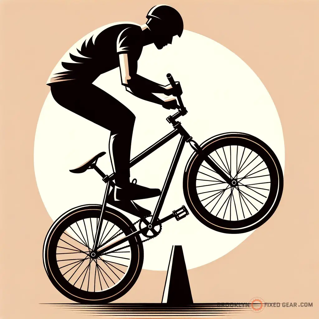 Supplemental image for a blog post called 'bar spins on a fixie: can you master the move? (expert insights)'.