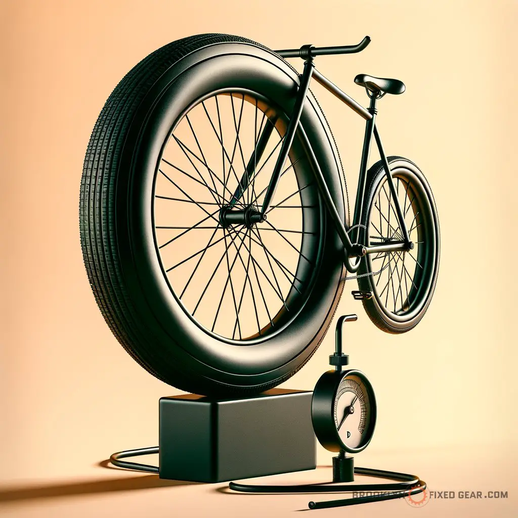 Supplemental image for a blog post called 'bicycle tyre pressure: what's the ideal psi for your ride? (expert advice)'.