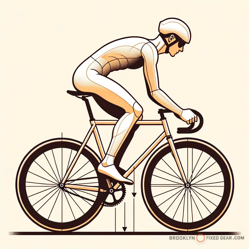 Supplemental image for a blog post called 'cycling ergonomics: why comfort equals speed? (master your ride)'.
