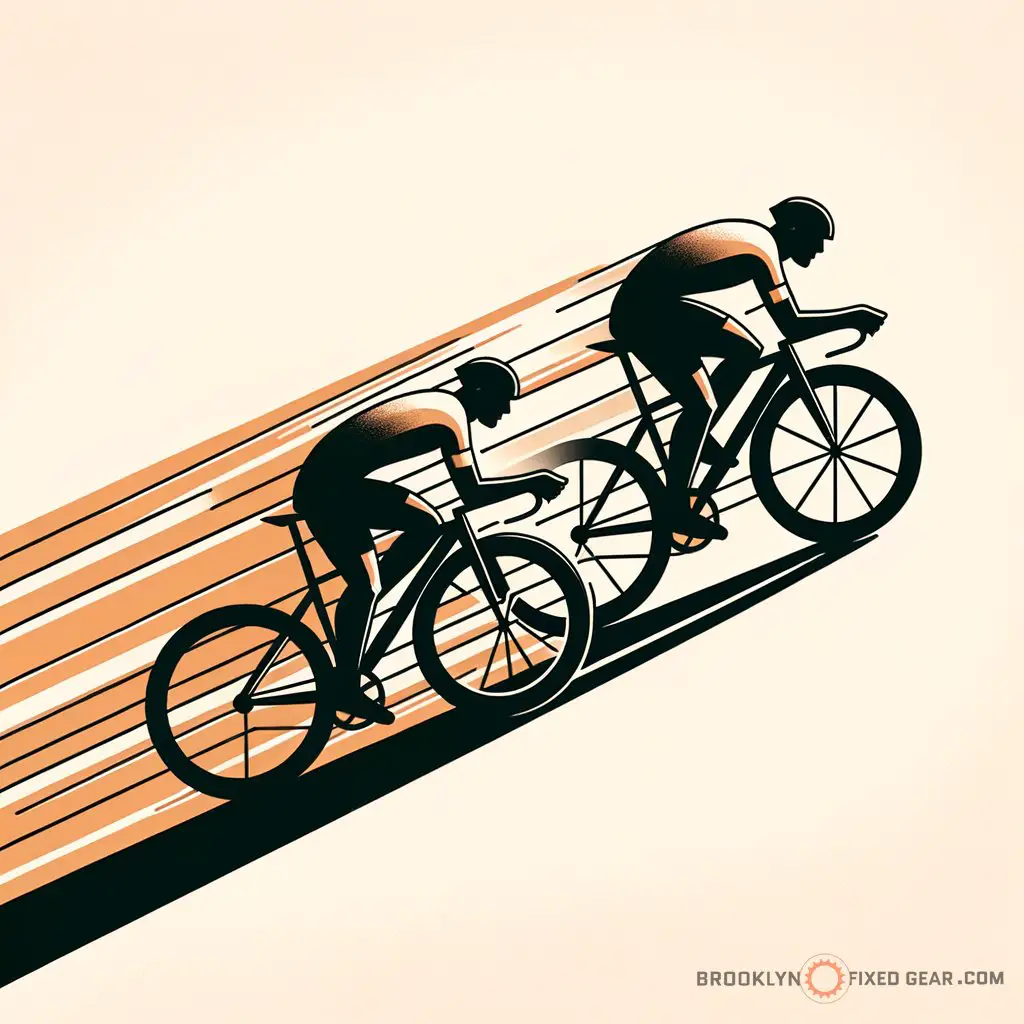 Supplemental image for a blog post called 'drafting in cycling: what is it and why does it matter? (expert tips inside)'.