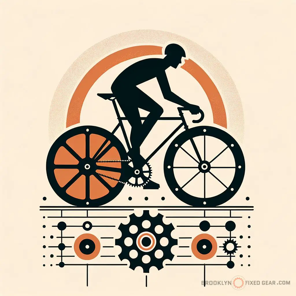 Supplemental image for a blog post called 'gear ratios in fixie bikes: how do they affect your ride? (unlock performance secrets)'.