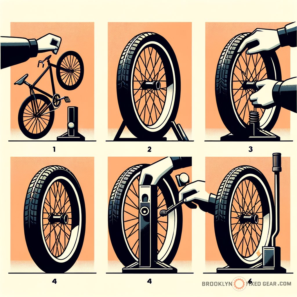 Supplemental image for a blog post called 'inner tube and tire installation: can you diy on a fixie? (step-by-step guide)'.
