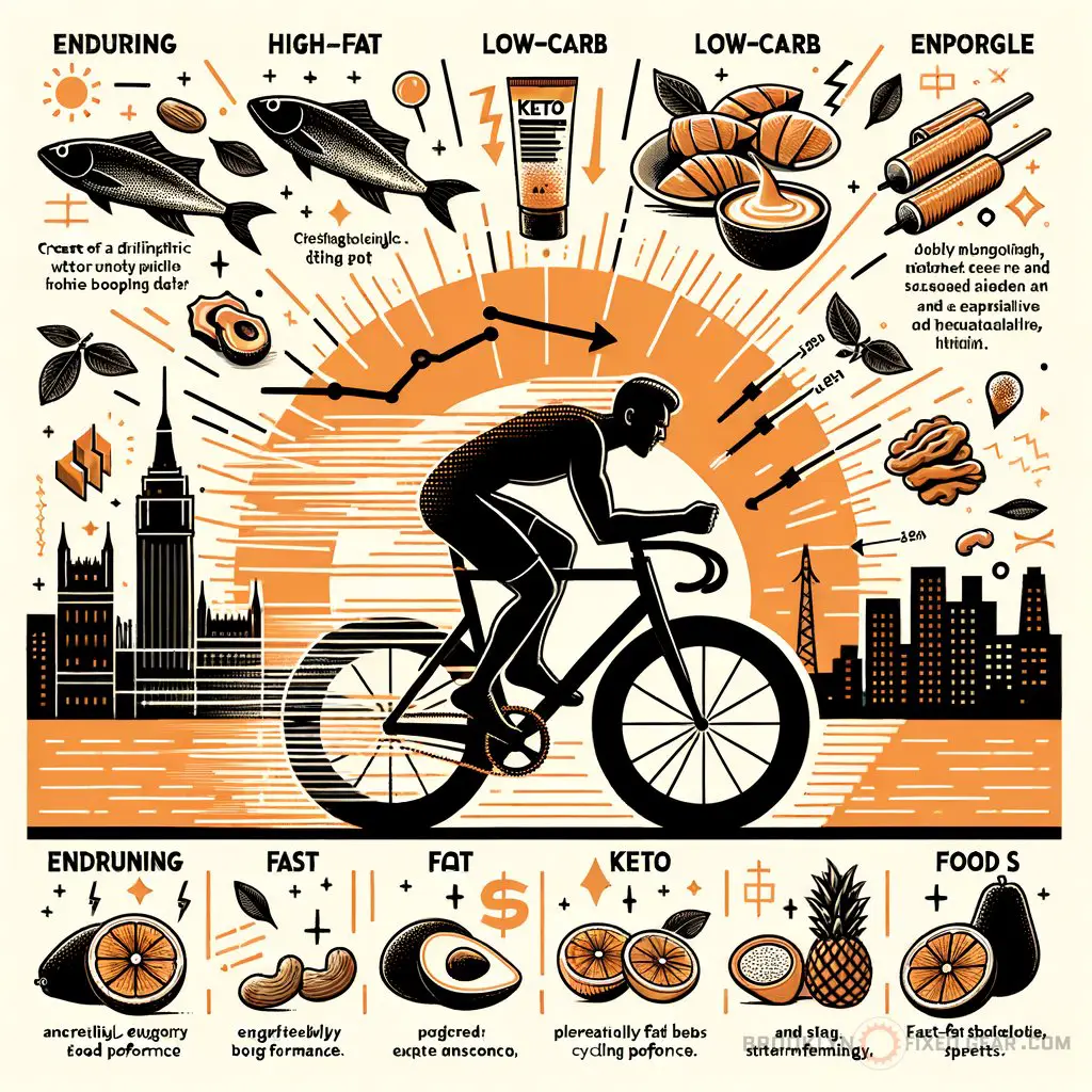 Supplemental image for a blog post called 'ketogenic diet: can it boost your cycling performance? (find out here)'.