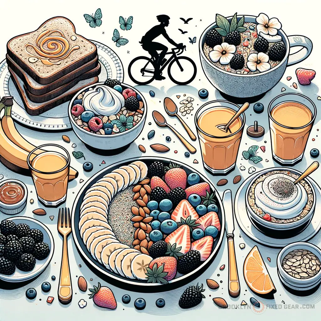 Supplemental image for a blog post called 'pre-ride meals for cyclists: what fuels endurance best? (discover now)'.